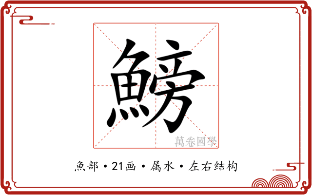 鰟 鰟