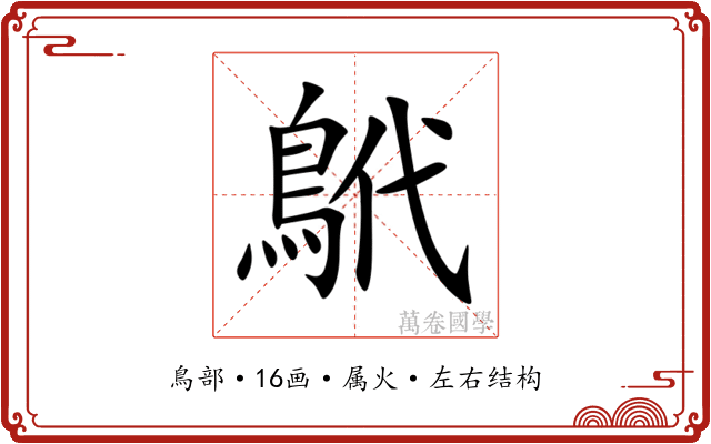 鴏 鴏