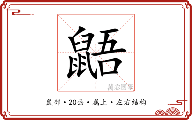 鼯