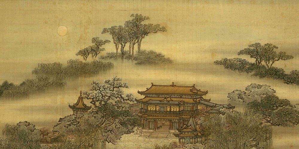 扬州四景图局部