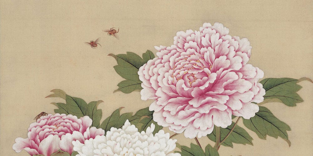 花鸟图册局部