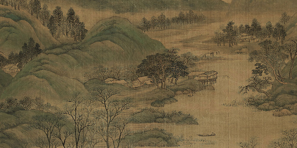 水村图(全色版)局部