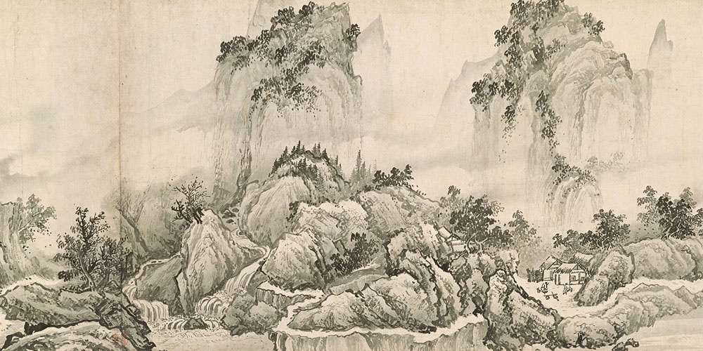 江山万里图局部