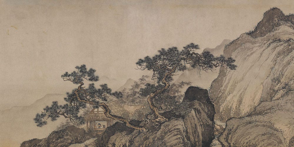 梦仙草堂图局部