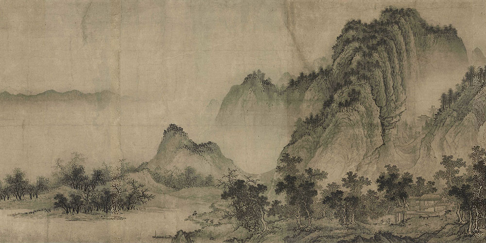 平林霁色图(全色版)局部