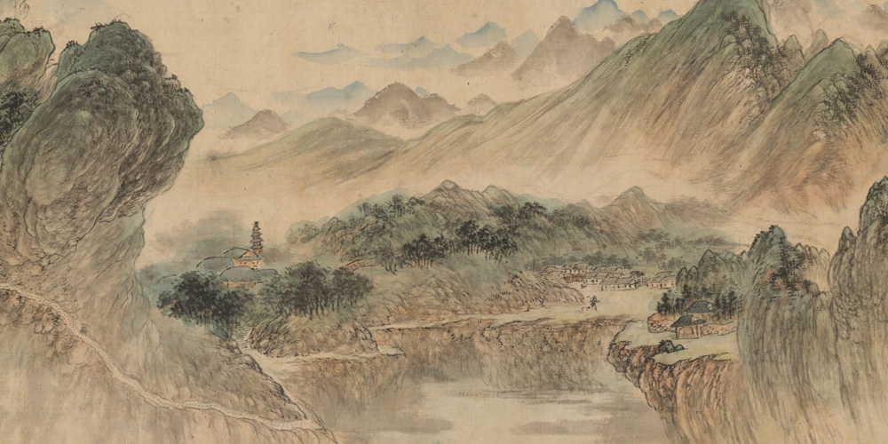 万里寻亲图局部